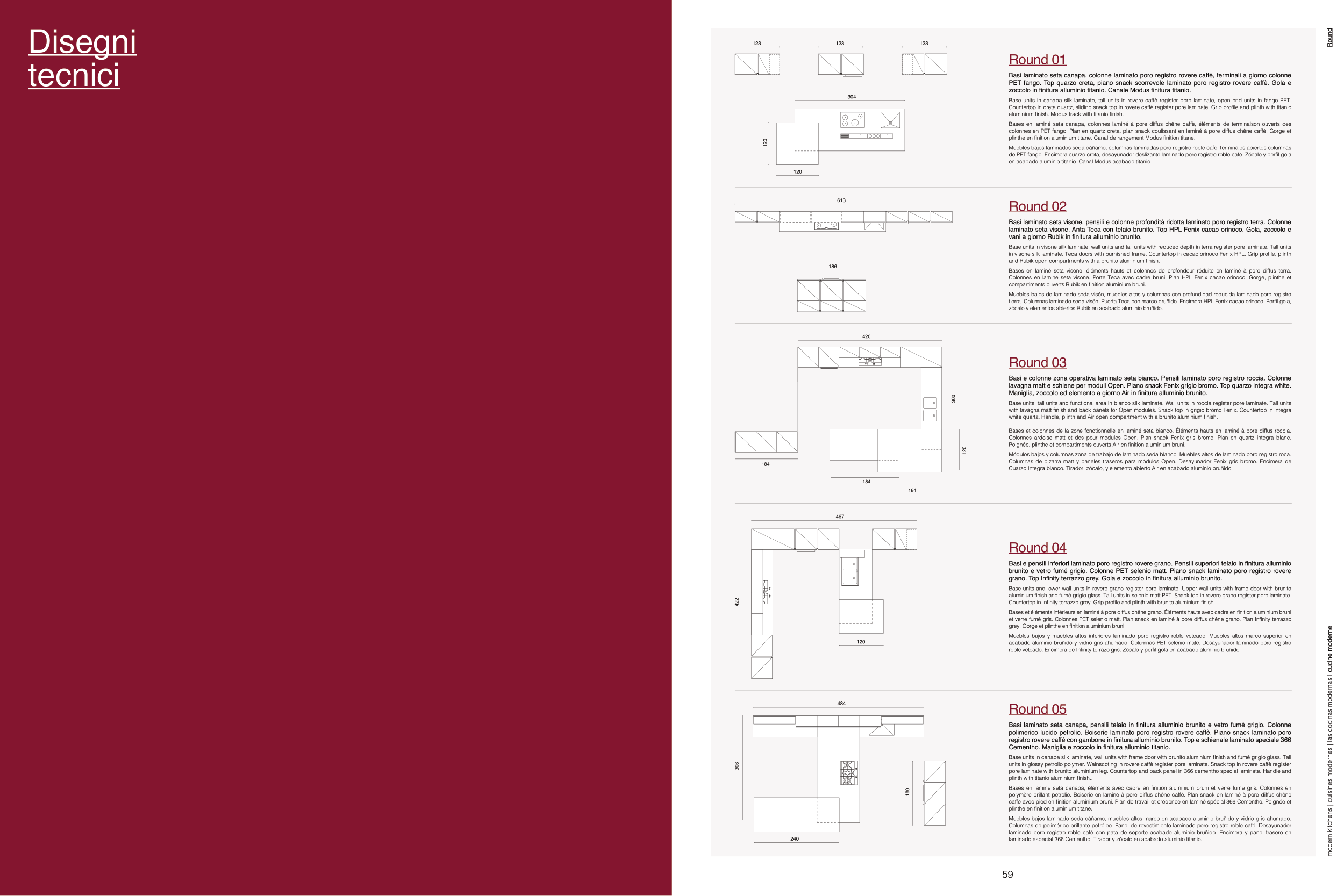 Lavagna in vetro Vertical plan